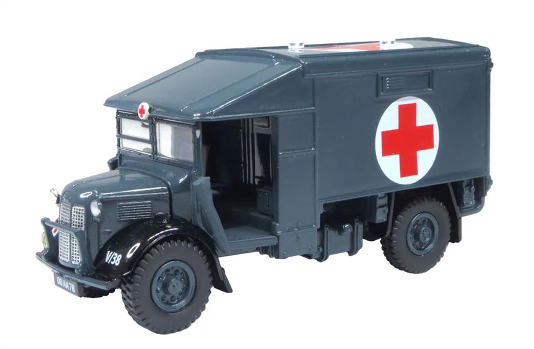 Oxford Diecast 1/76 76K2004 Austin K2 Ambulance 1951 RAF Transport Command