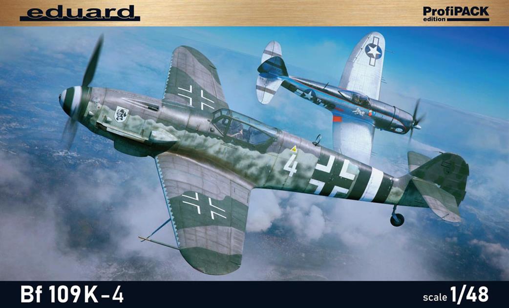 Eduard 1/48 82166 Messerschmitt Bf-109K-4 WW2 Fighter Kit