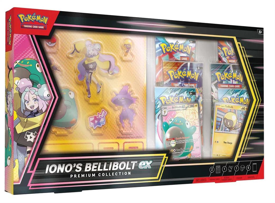 Nintendo  290-10431 Pokémon Iono's Bellibolt ex Premium Collection