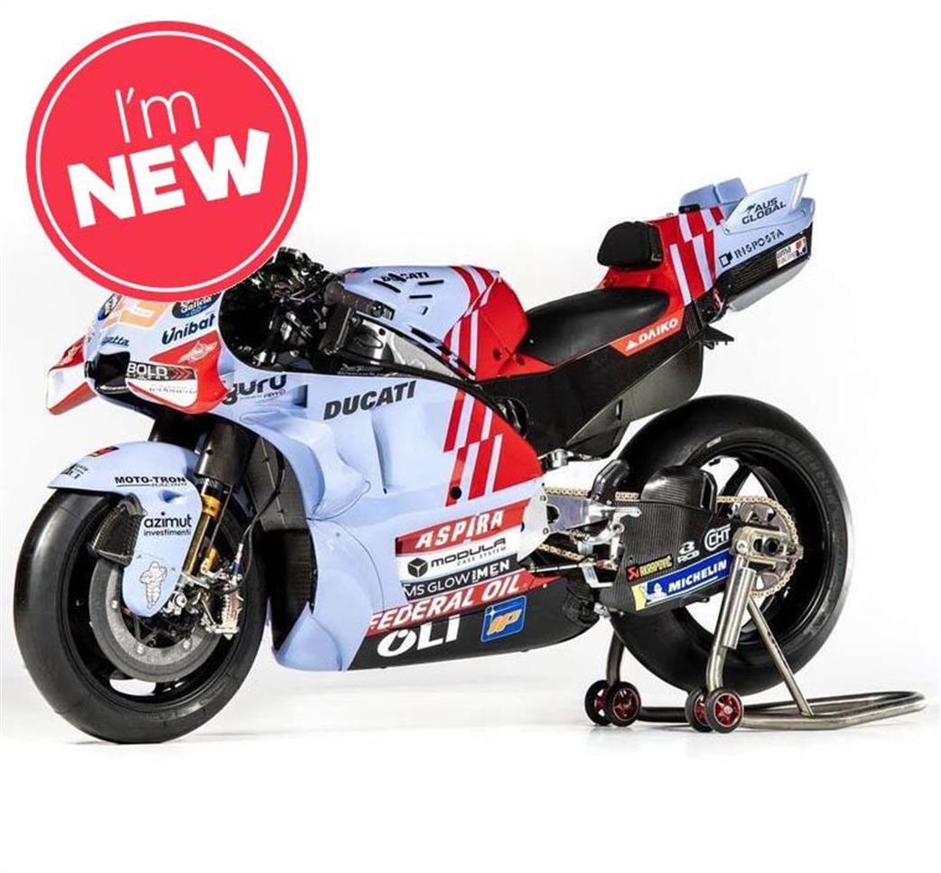 Maisto 1/18 M36399AM 2024 Ducati Desmosedici Gresni Racing  #73 A.Merquez Moto GP Model