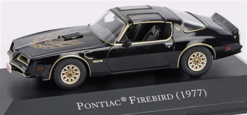 MAG 1/43 MAG PP03 Pontiac Firebird Trans AM 1977 Black Diecast Model