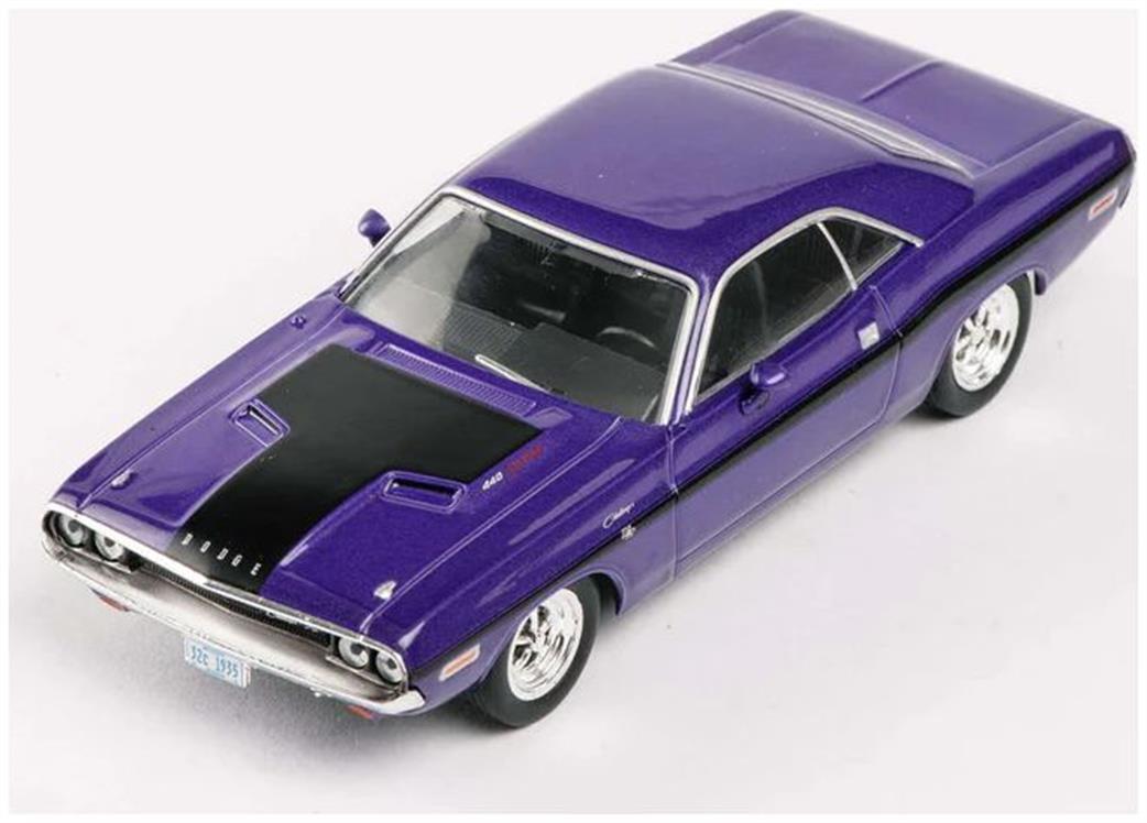 MAG 1/43 MAG PPG3 Dodge Challenger R/T 440 1970 Purple Diecast Model