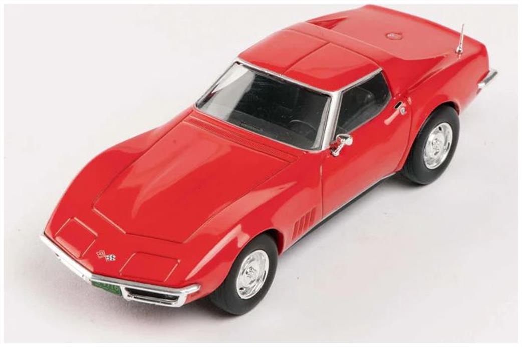 MAG 1/43 MAG PPG4 Chevrolet Corvette C3 1968 Red Diecast Model