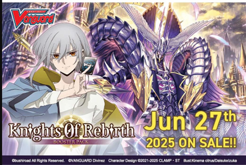 Bushiroad  VGE-DZ-BT08 CFV Knights Of Rebirth Booster