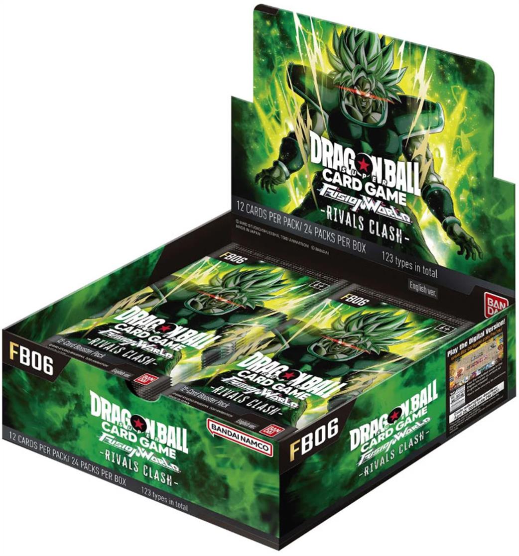 Bandai  FB06 Dragonball SCG Fusion World Rivals Clash Booster