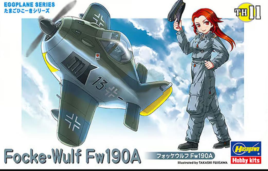 Hasegawa  60121 Egg Plane Focke-Wulf FW190A Kit