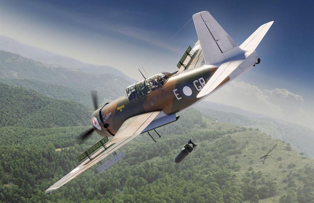 Dora Wings 1/72 DW72039 Vultee Vengeance Mk.11 WW2 Dive Bomber Plastic Kit