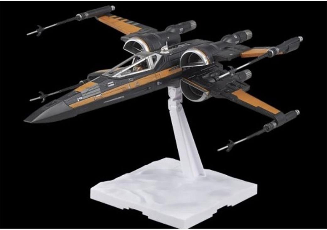 Bandai 1/72 01216 Poe's X-Wing Fighter Kit