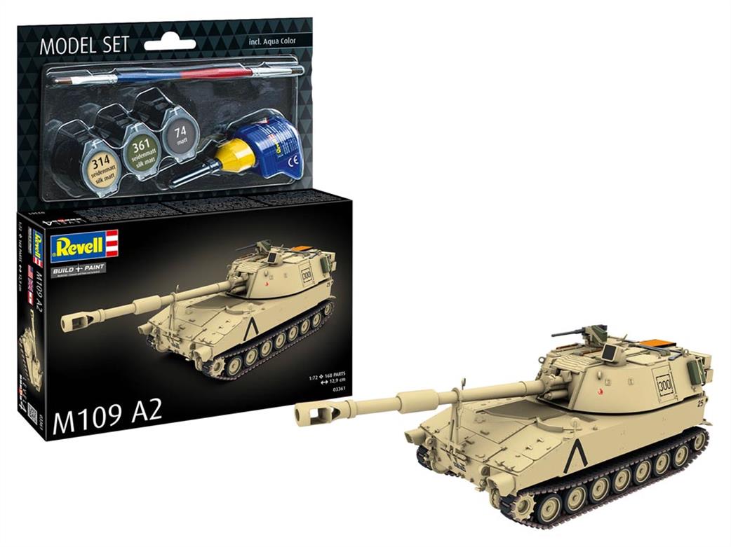 Revell 1/72 63361 Model Set M109 A2