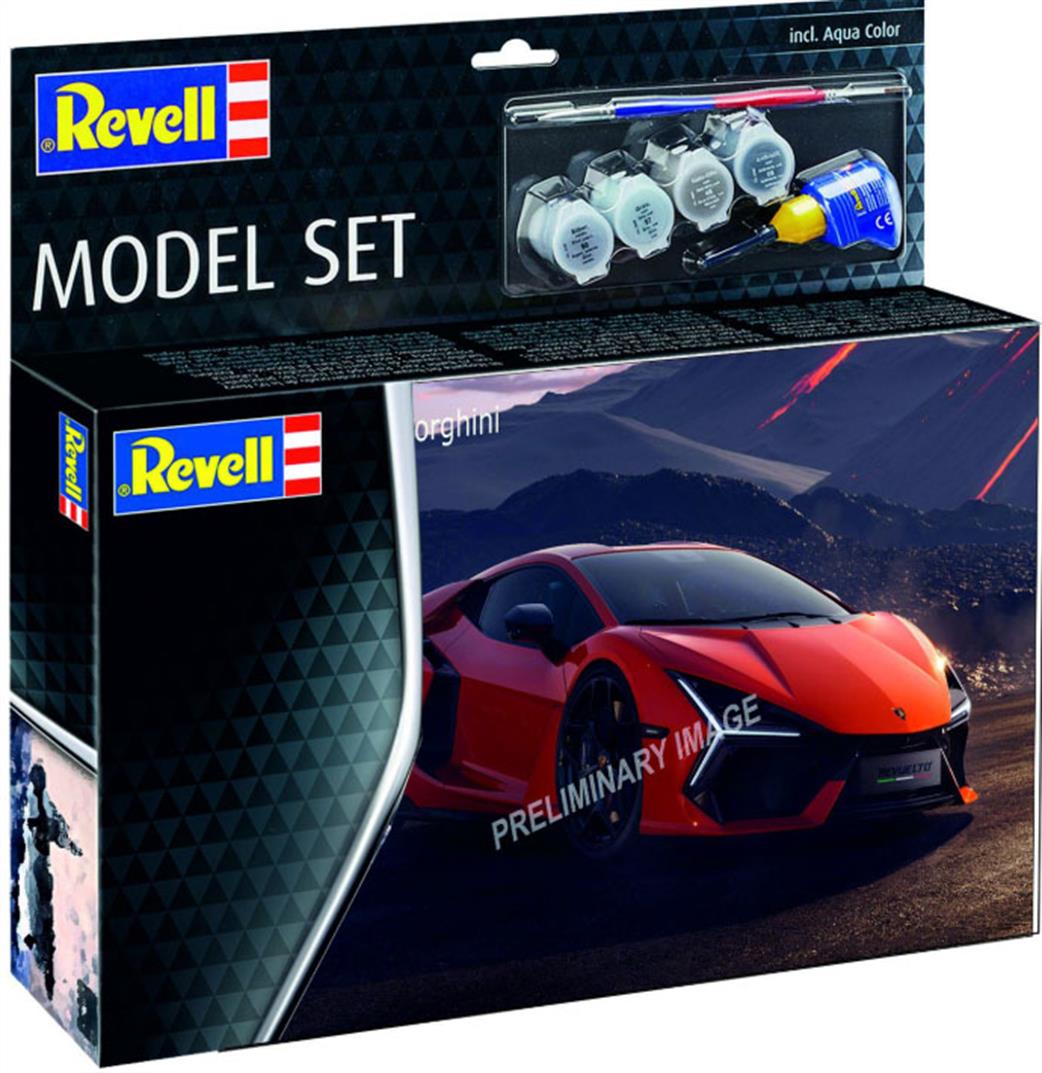 Revell 1/24 67723 Lamborghini Revuelto Car Model Set