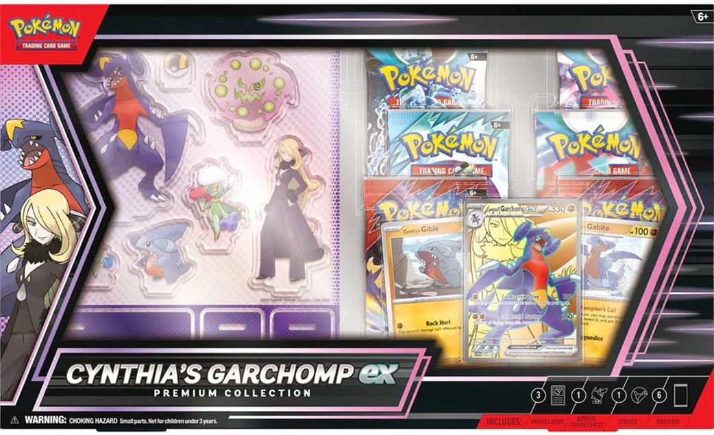Nintendo  290-10424 Pokemon TCG Cynthia's Garchomp EX Premium Collection