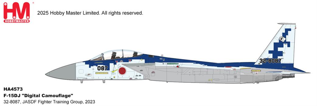 Hobby Master 1/72 HA4573 F-15DJ Digital Camouflage JASDF Fighter Training Group
