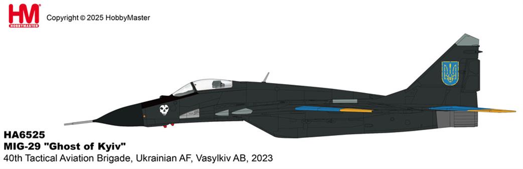 Hobby Master 1/72 HA6525 MiG-29 Fulcrum Ghost of Kyiv Fighter Model