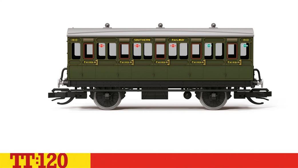 Hornby TT:120 TT4052 SR 4 Wheel Coach 3rd Class