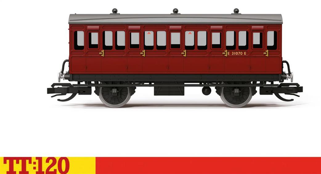 Hornby TT:120 TT4060 BR 4 Wheel Coach 3rd Class