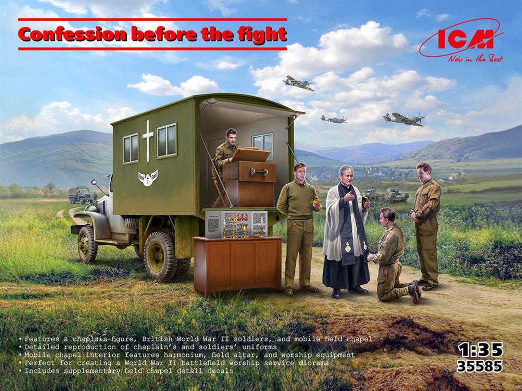ICM 1/35 35585 Confession before the Fight Kit Set
