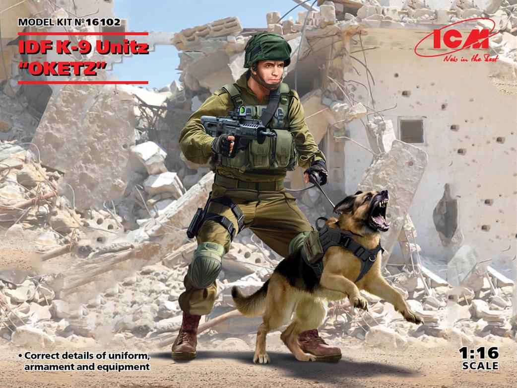 ICM 1/16 16102 IDF K-9 Unitz 
