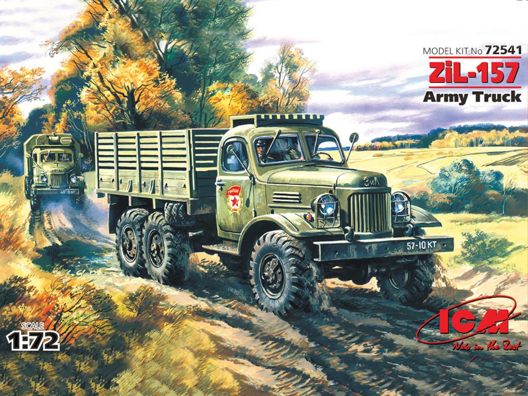 ICM 1/72 72541 ZiL-157, Army Truck
