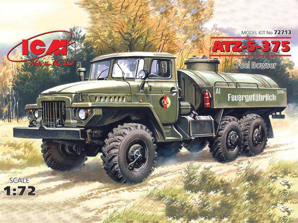 ICM 1/72 72713 ATZ-5-375, Fuel Bowser Ural Truck