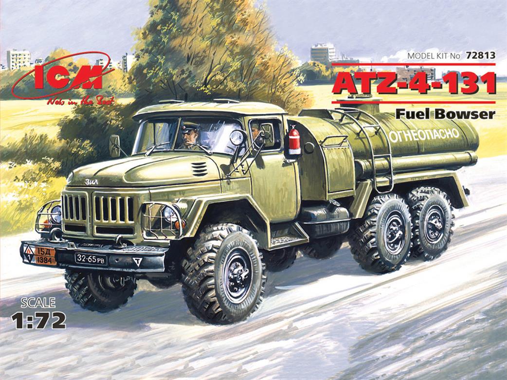ICM 1/72 72813 ATZ-4-131, Fuel Bowser Truck