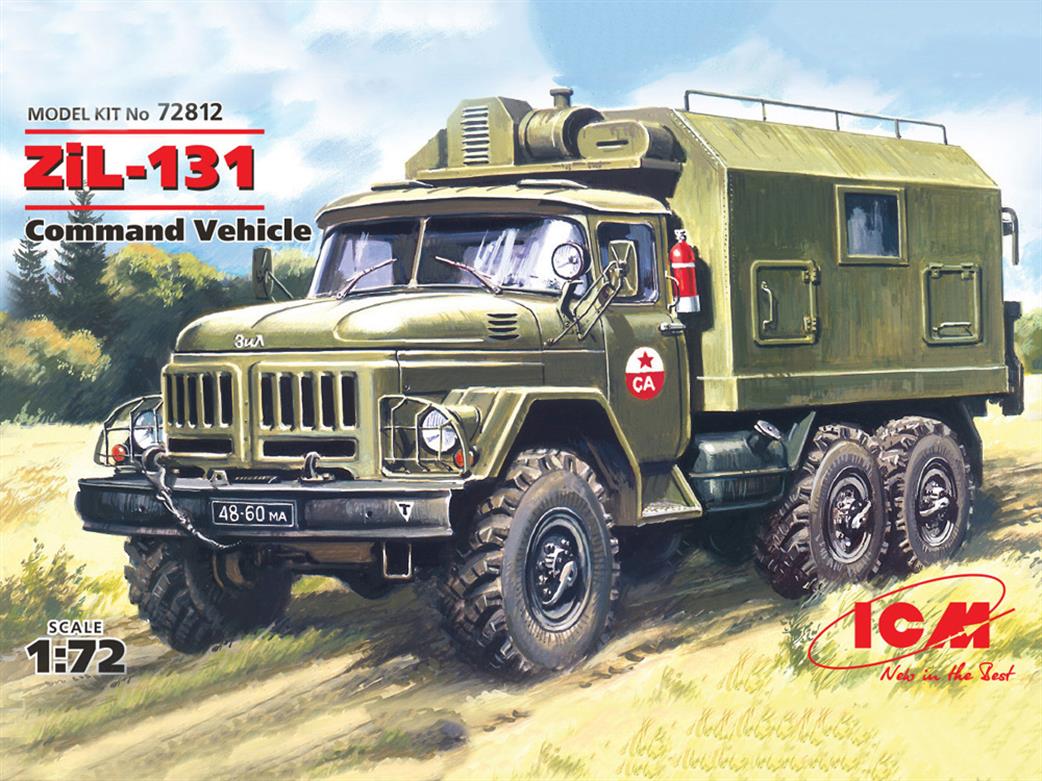ICM 1/72 72812 ZiL-131, Command Vehicle