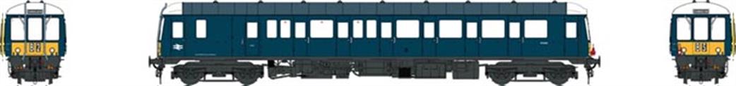 Heljan TT1:120 1263 BR Blue Class 122 W55008 Small Yellow Panels DCC READY