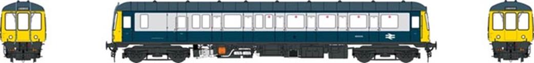 Heljan TT1:120 1265 BR Blue/Grey Class 122 M55009 Full Yellow Ends DCC READY