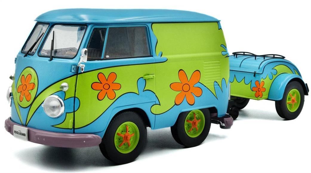 Solido 1/18 1810904 Kool Kombi Ghosthunters Machine 2024 Diecast Model