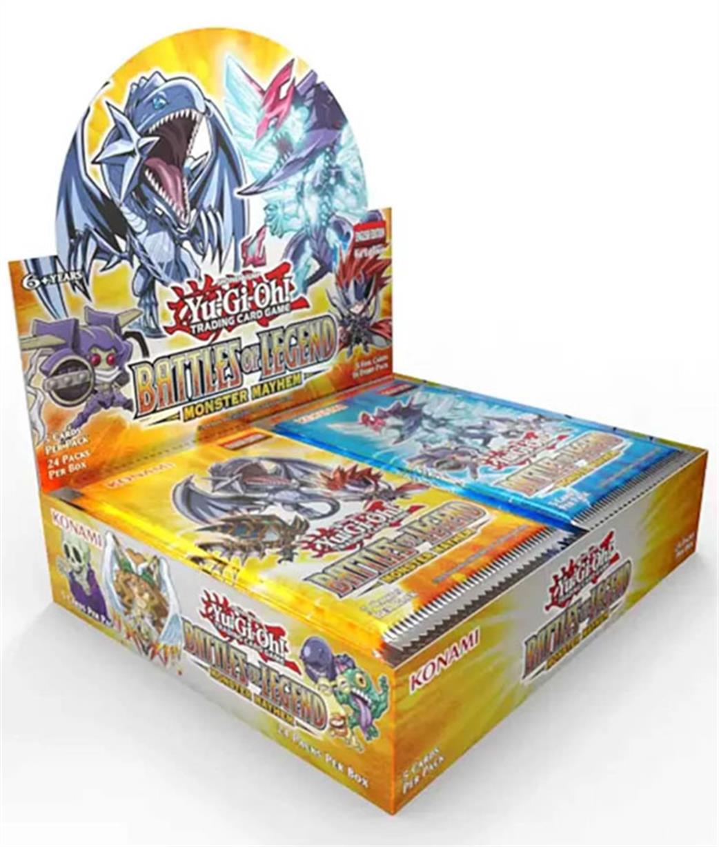 Konami  KON19194 Yu-Gi-Oh! Battles of Legend: Monster Mayhem Booster