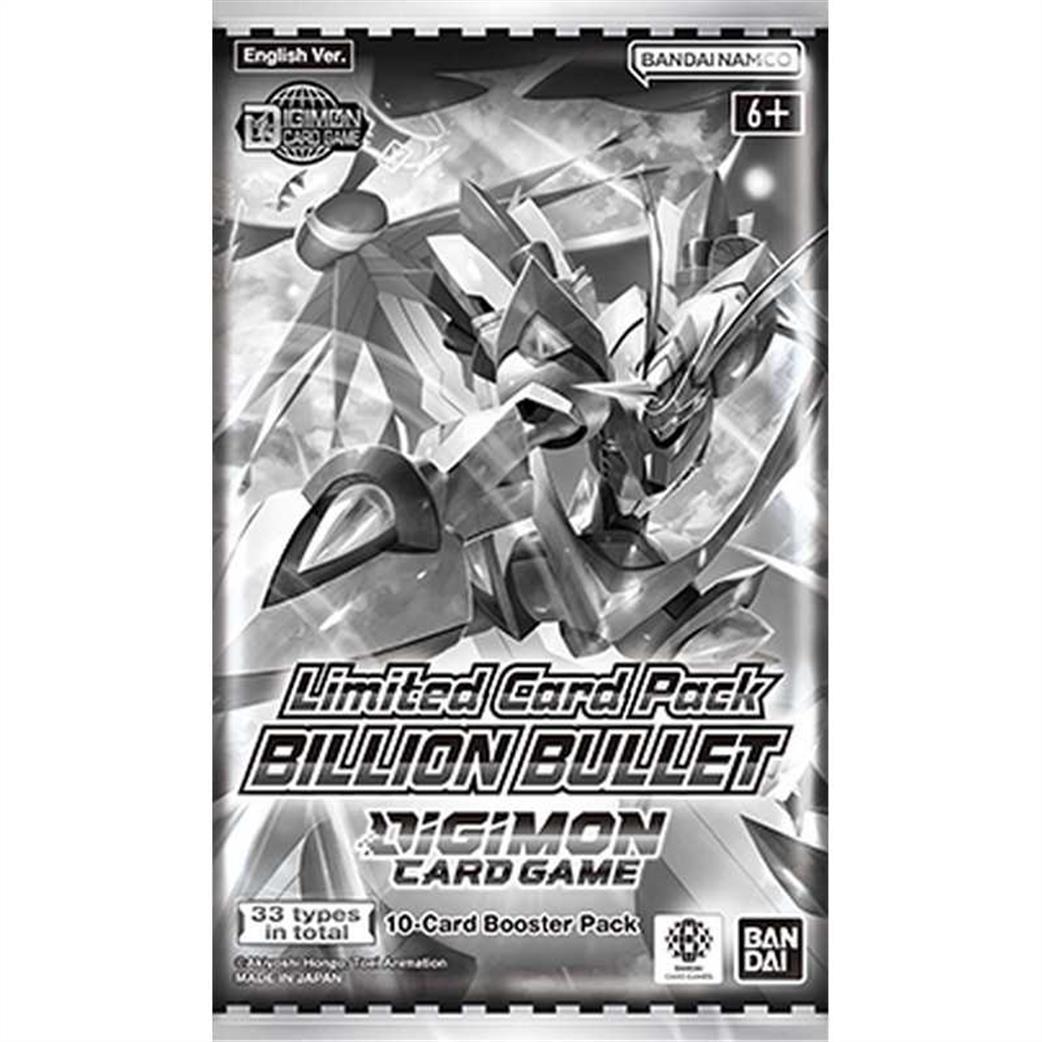 Bandai  LM-06 Digimon Billion Bullet Limited Card Pack