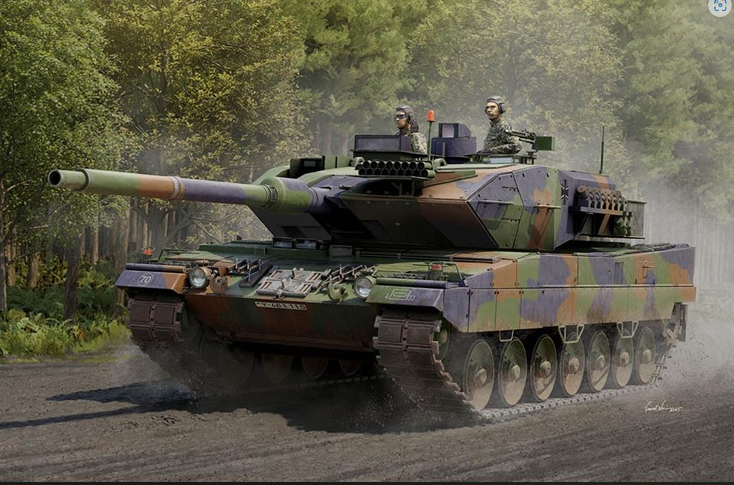 Trumpeter 1/16 00966 German Army Leopard 2A6 Main Battle Tank