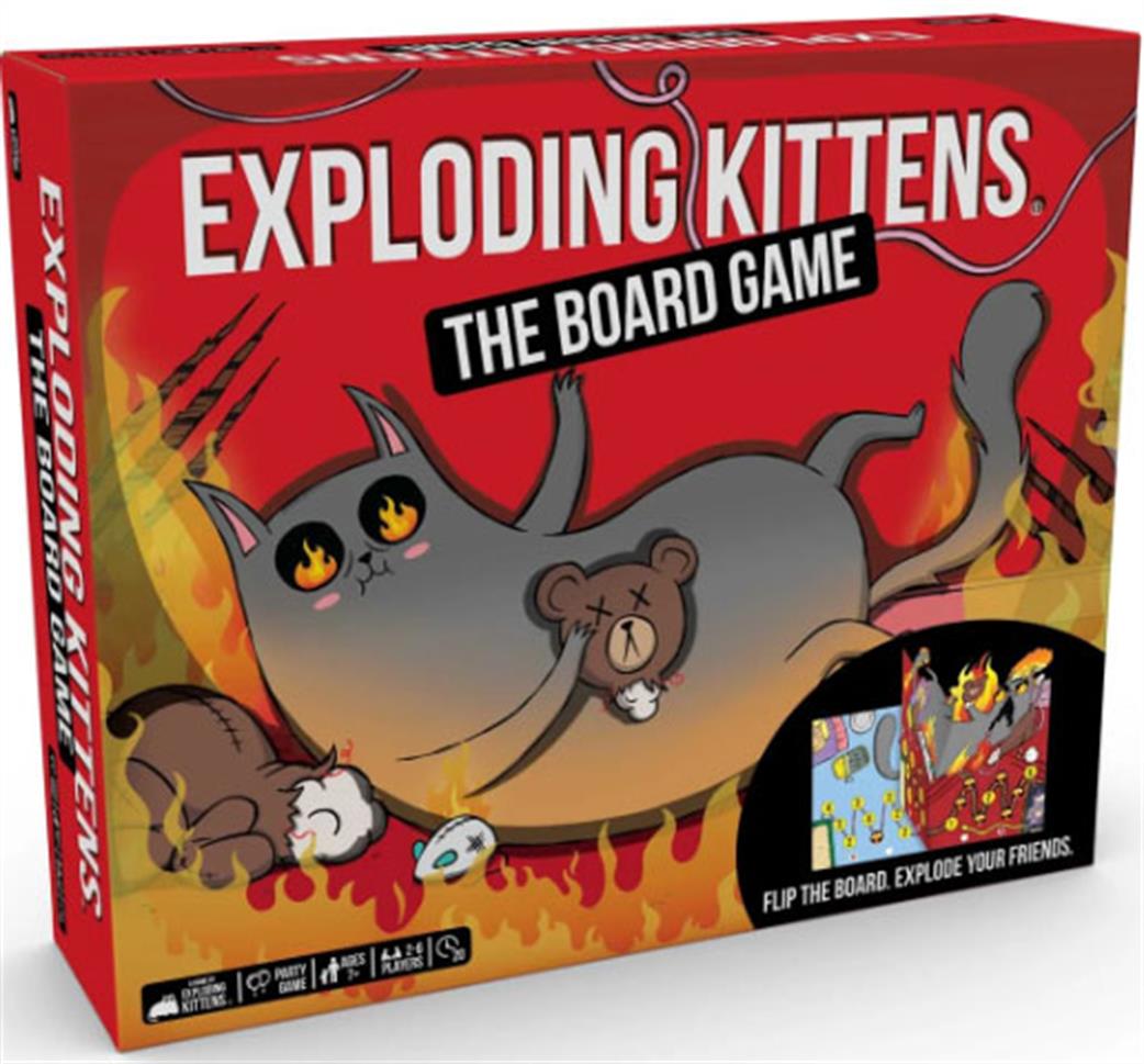 EKEKGBG3 Exploding Kittens The Board Game