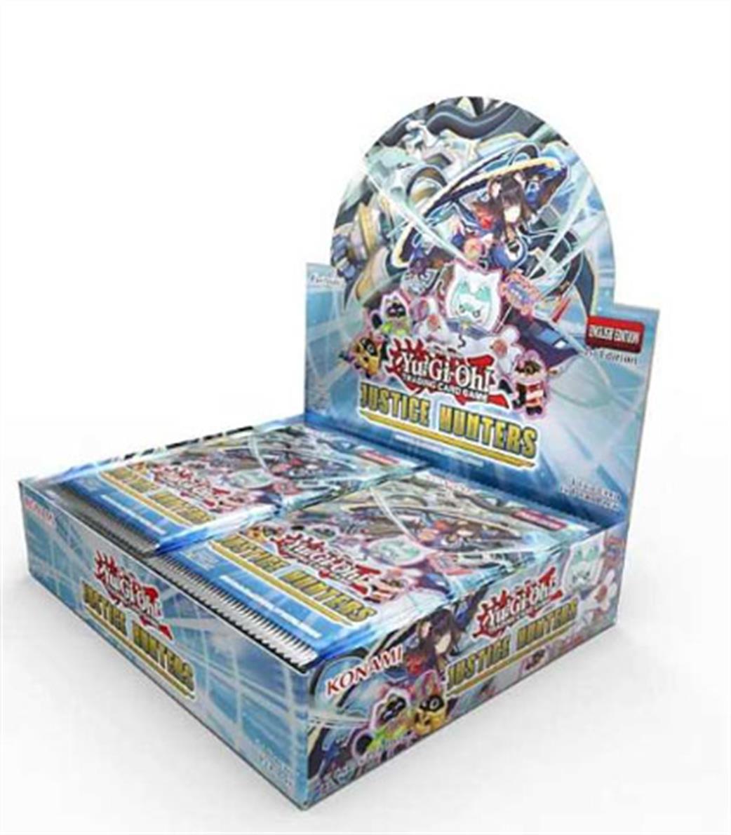 Konami  192689 Yu-Gi-Oh! Justice Hunters Booster