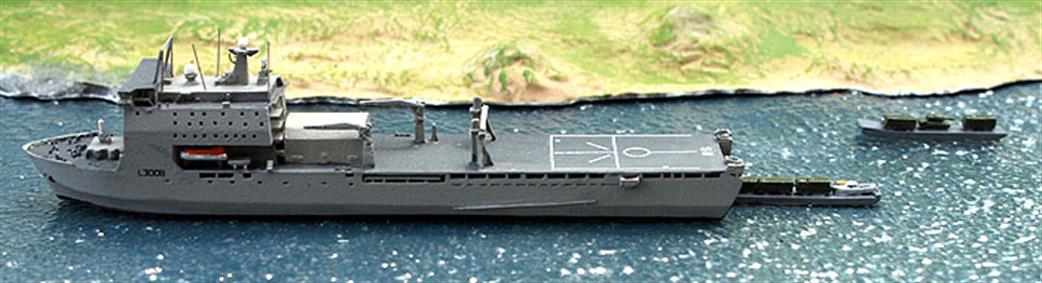 Albatros 1/1250 Alk309C RFA Mounts Bay L3008 Landing Ship Die-cast Model