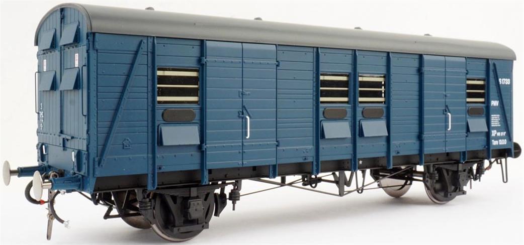 Heljan O Gauge 9173 BR Blue NOV CCT S2017 Plywood Body