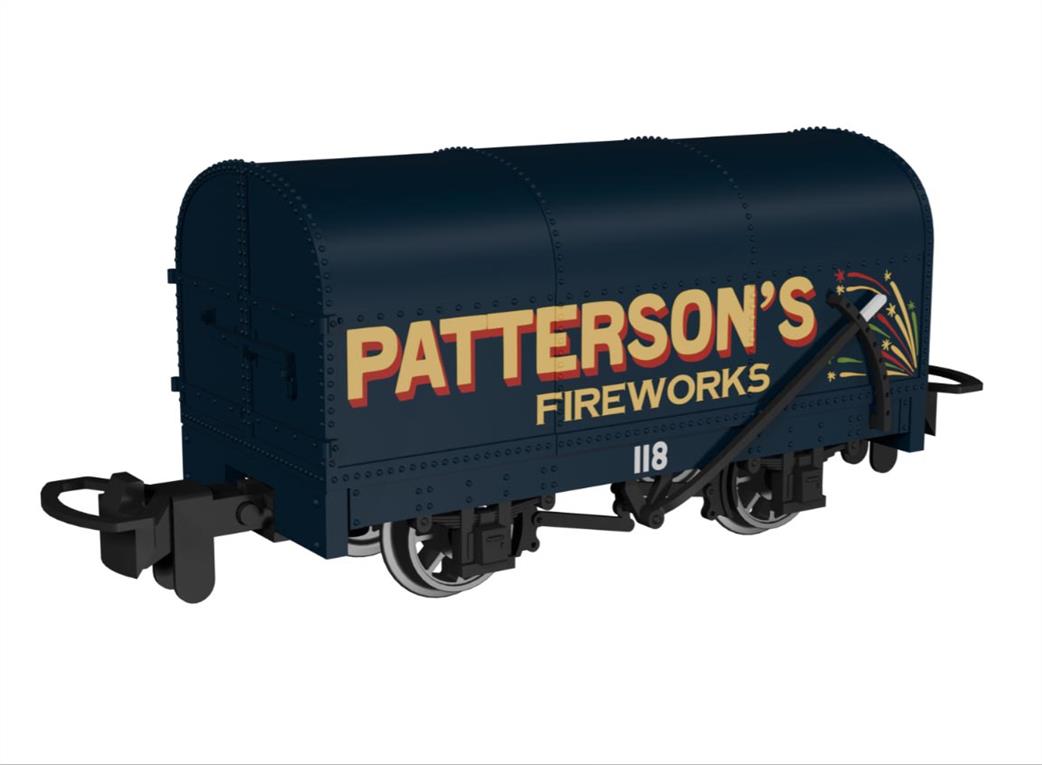 Rapido Trains OO9 990208 Gunpowder Van Patterson’s Fireworks No.118