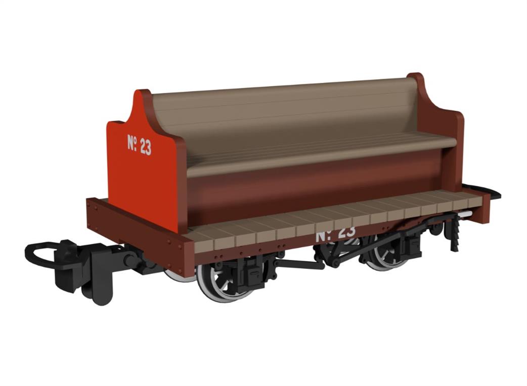 Rapido Trains OO9 990502 Manrider Brown with Red Ends No.23