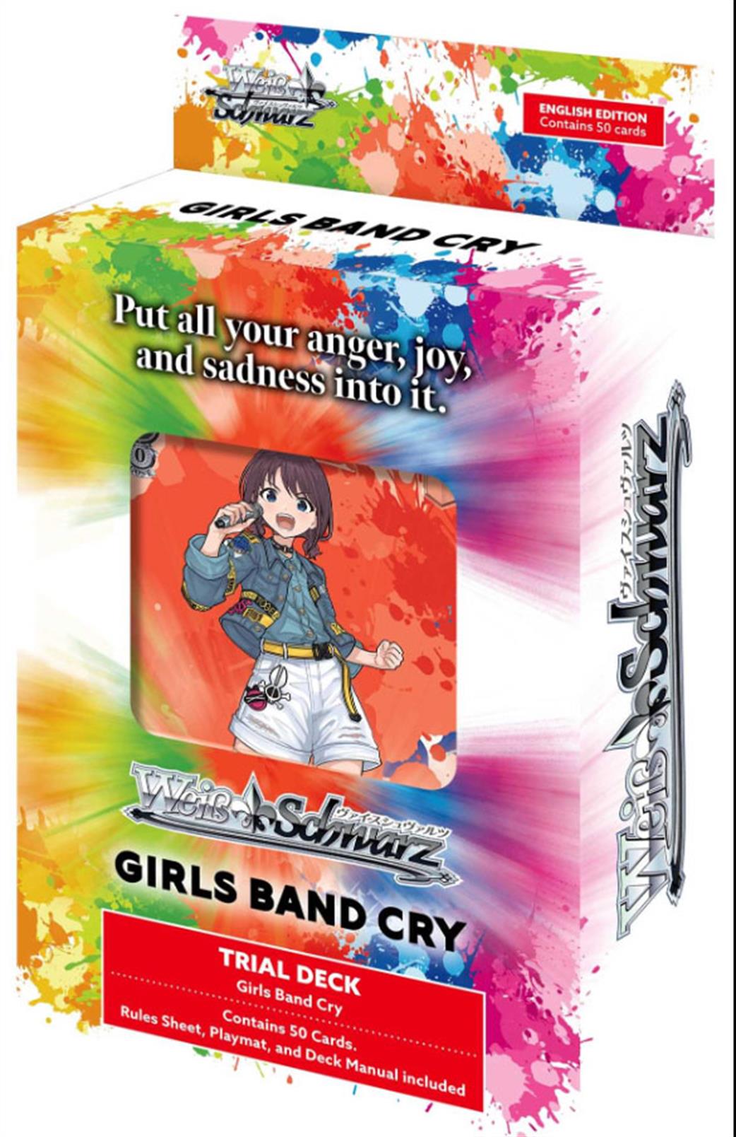Bushiroad  WSEGCRSE48TD Weiss Schwarz Girls Band Cry Trial Deck
