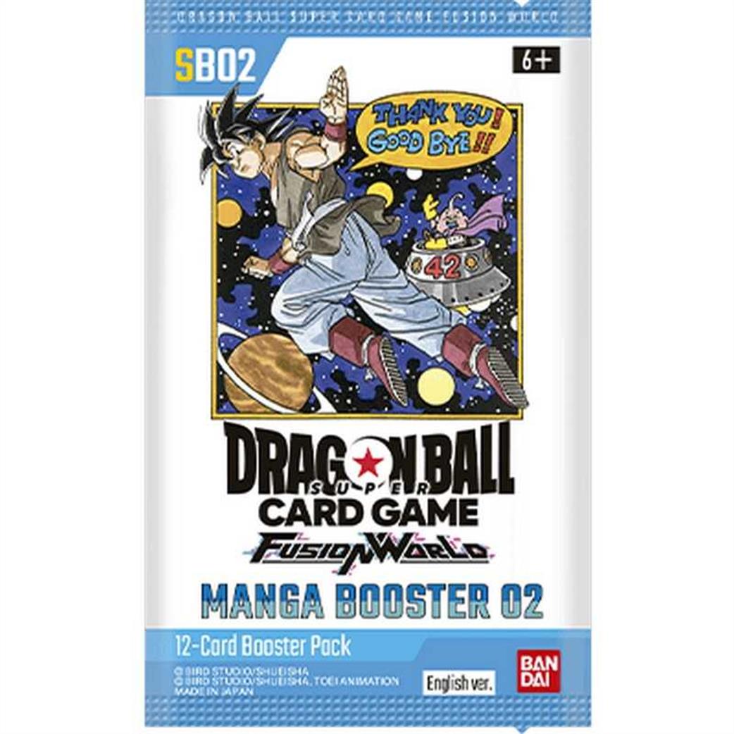 Bandai  SB-02 Dragonball SCG Fusion World Manga Booster 2
