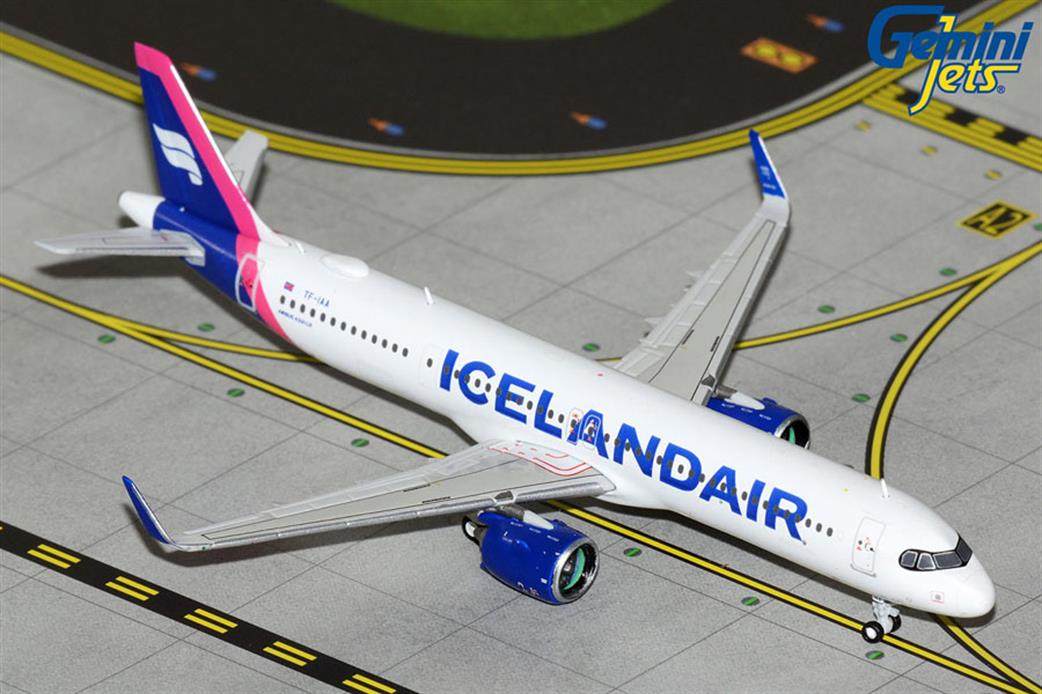 Gemini Jets 1/400 GJICE2337 Icelandair Airbus A321neo TF-1AA Diecast Aircraft Model
