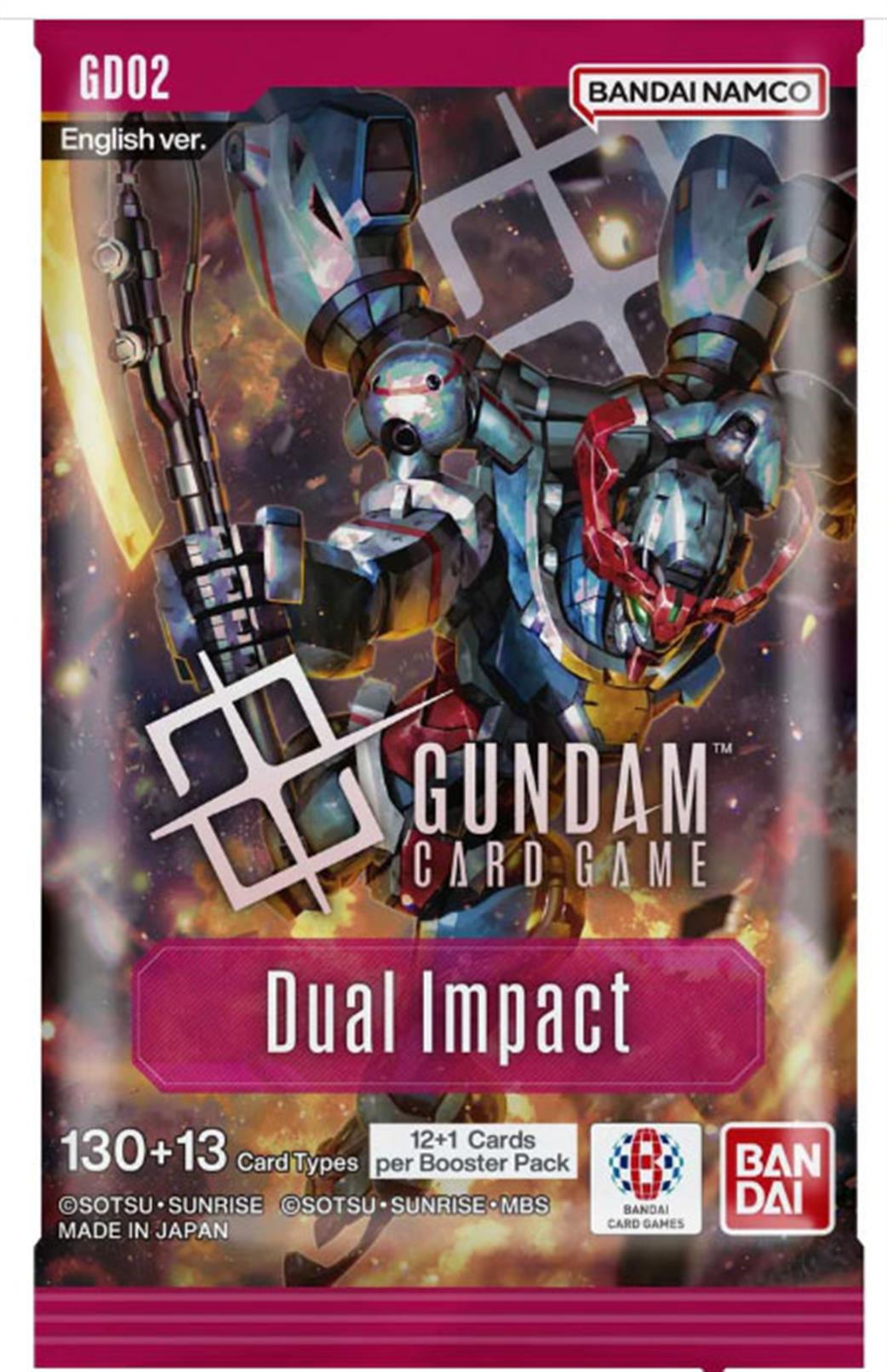 Bandai  GD02 Gundam CCG Dual Impact Booster