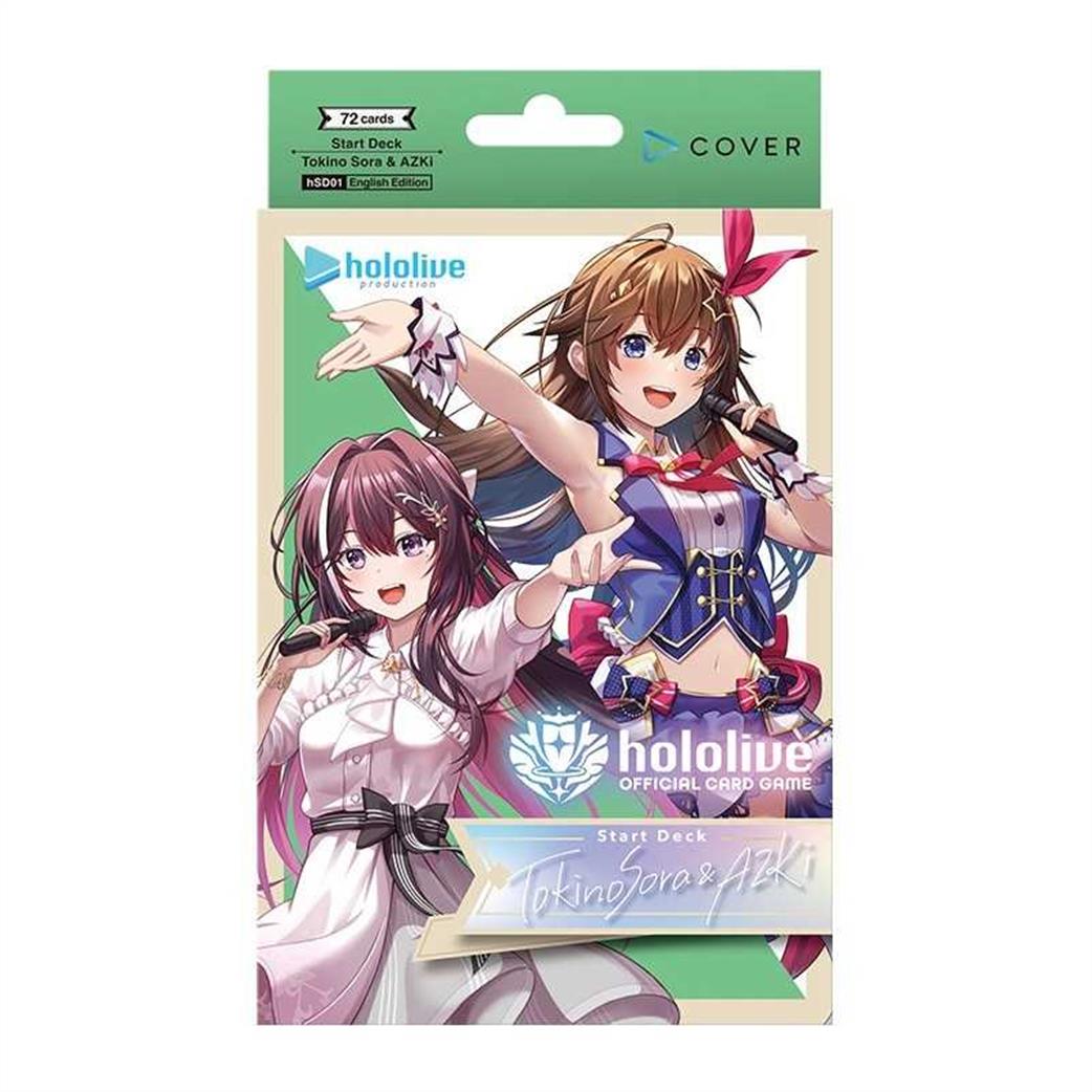 Bushiroad  HSD01 Hololive OCG Tkino & Azki Start Deck