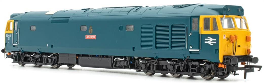 Accurascale OO ACC2385 BR EE Class 50 Diesel Locomotive 50035 Ark Royal BR Blue