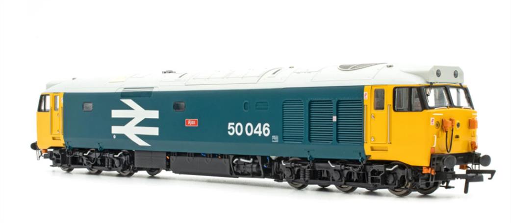 Accurascale OO ACC2387 BR EE Class 50 Diesel Locomotive 50046 Ajax Large Logo with Grey Roof