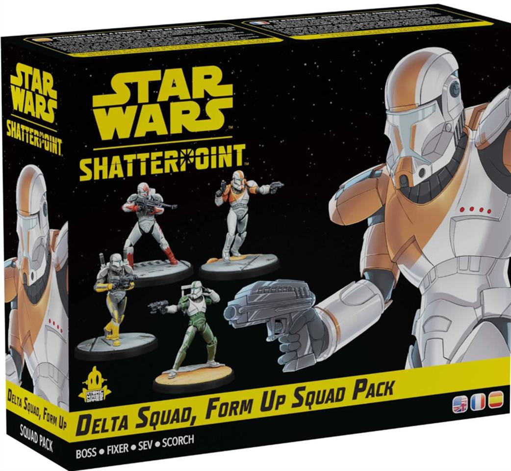 Atomic Mass Games  SWP62 Delta Squad Form Up Squad Pack for Star Wars Shatterpoint