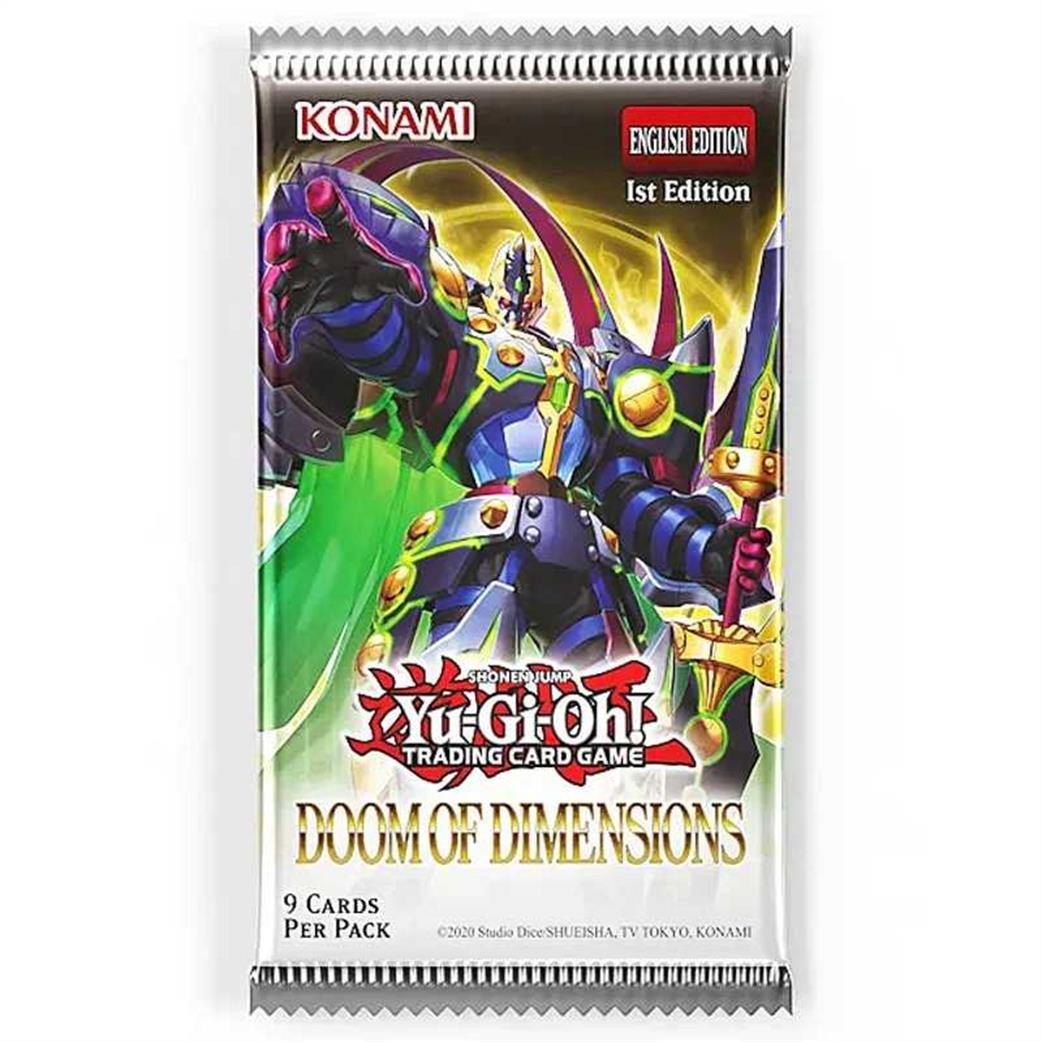 Konami  192313 Yu-Gi-Oh! Doom Of Dimensions Booster