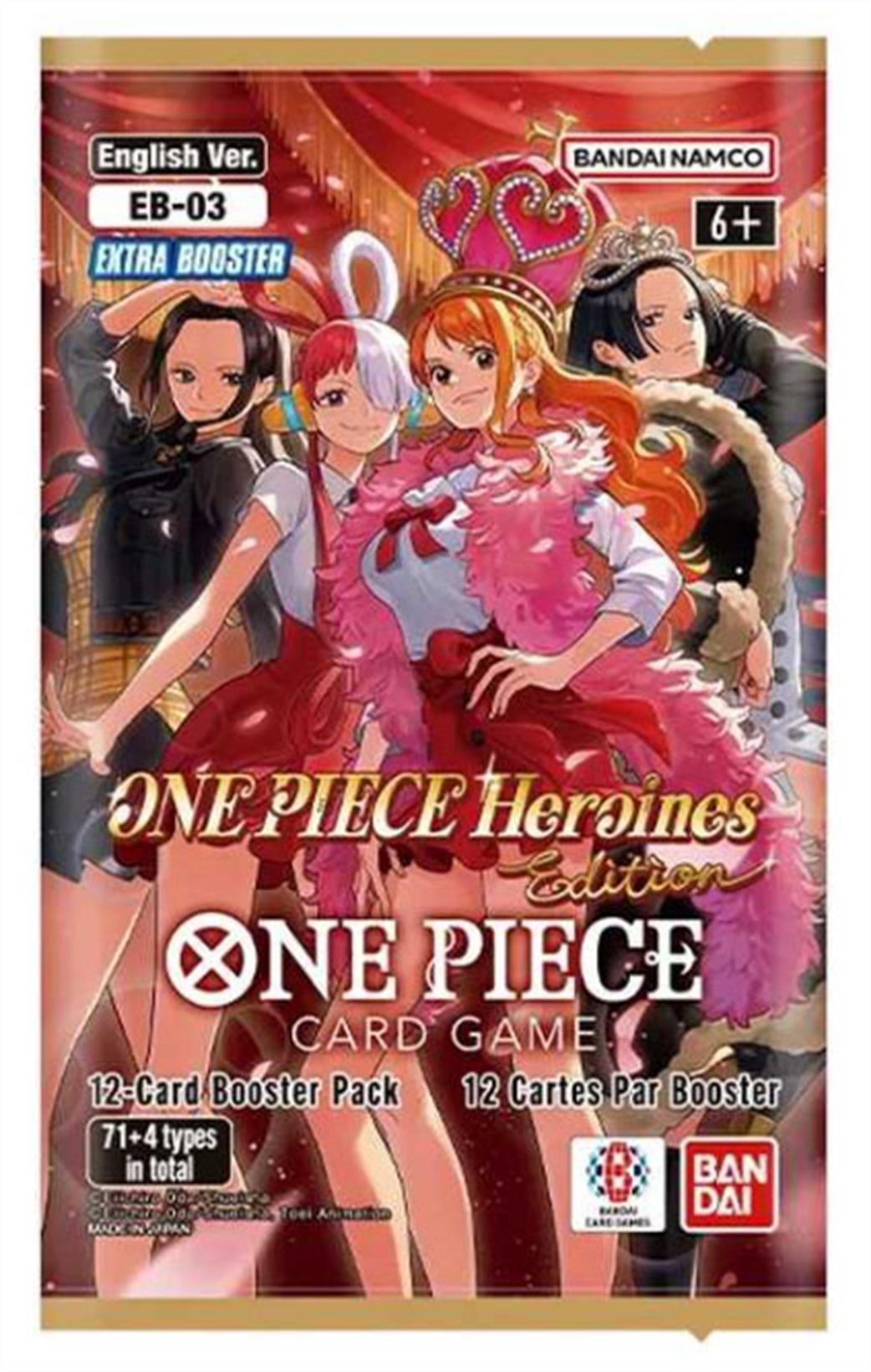 Bandai  EB-03 One Piece Heroines Edition Extra Booster