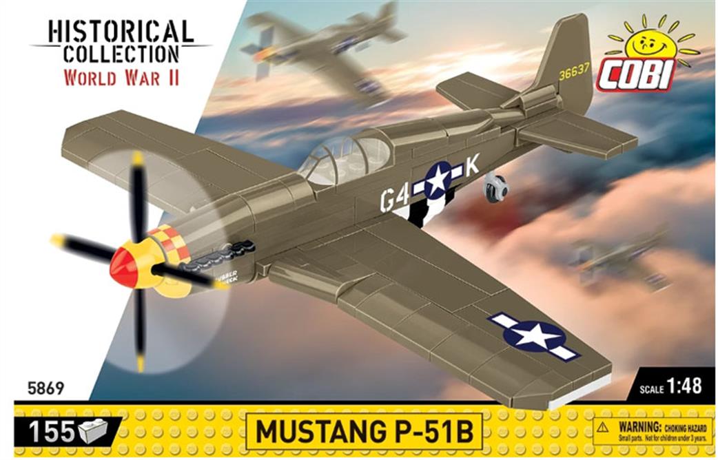 Cobi  5869 Mustang P-51B Block Model