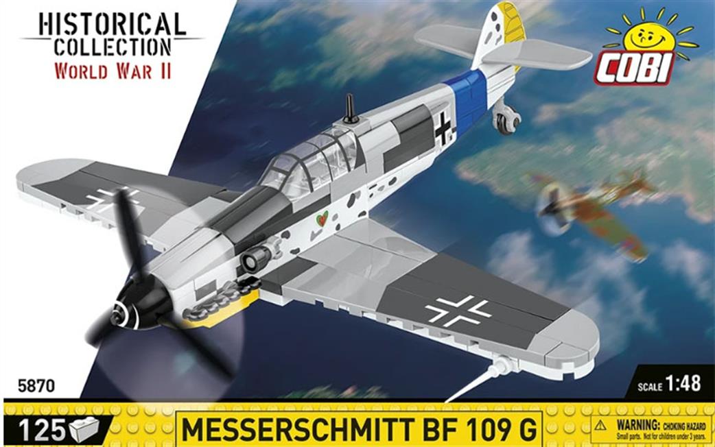 Cobi  5870 Messerschmitt BF109 G Block Model