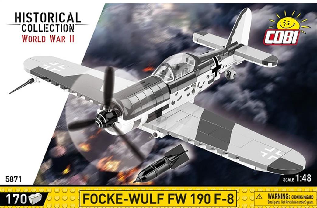 Cobi  5871 Focke-Wulf FW 190 F-8 Block Model